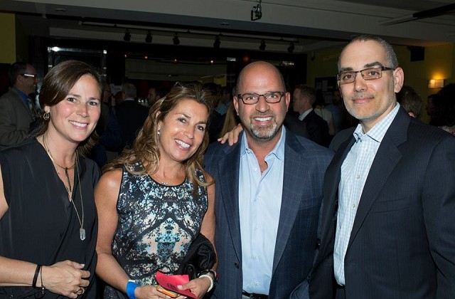 Shelley Taub, Judy Taub, Ira Taub, and Chris Mazzilli of Gotham Comedy Club