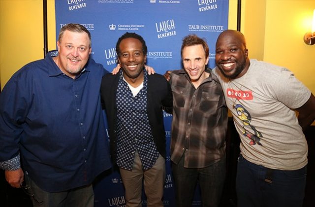 Billy Gardell, Wali Collins; Paul Mecurio, and James Goff (Comedians)