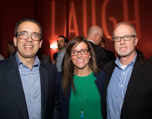 John Natalone of Arbor Commercial Mortgage, Emily Rush and Andrew Rosen of Bank of America