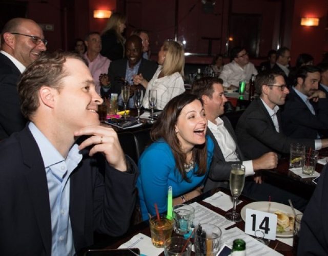 PJ Doyle and Ana Rosu of Citigroup, Jeff Dortona of UBS, and Tom Lansen of McGuire Woods